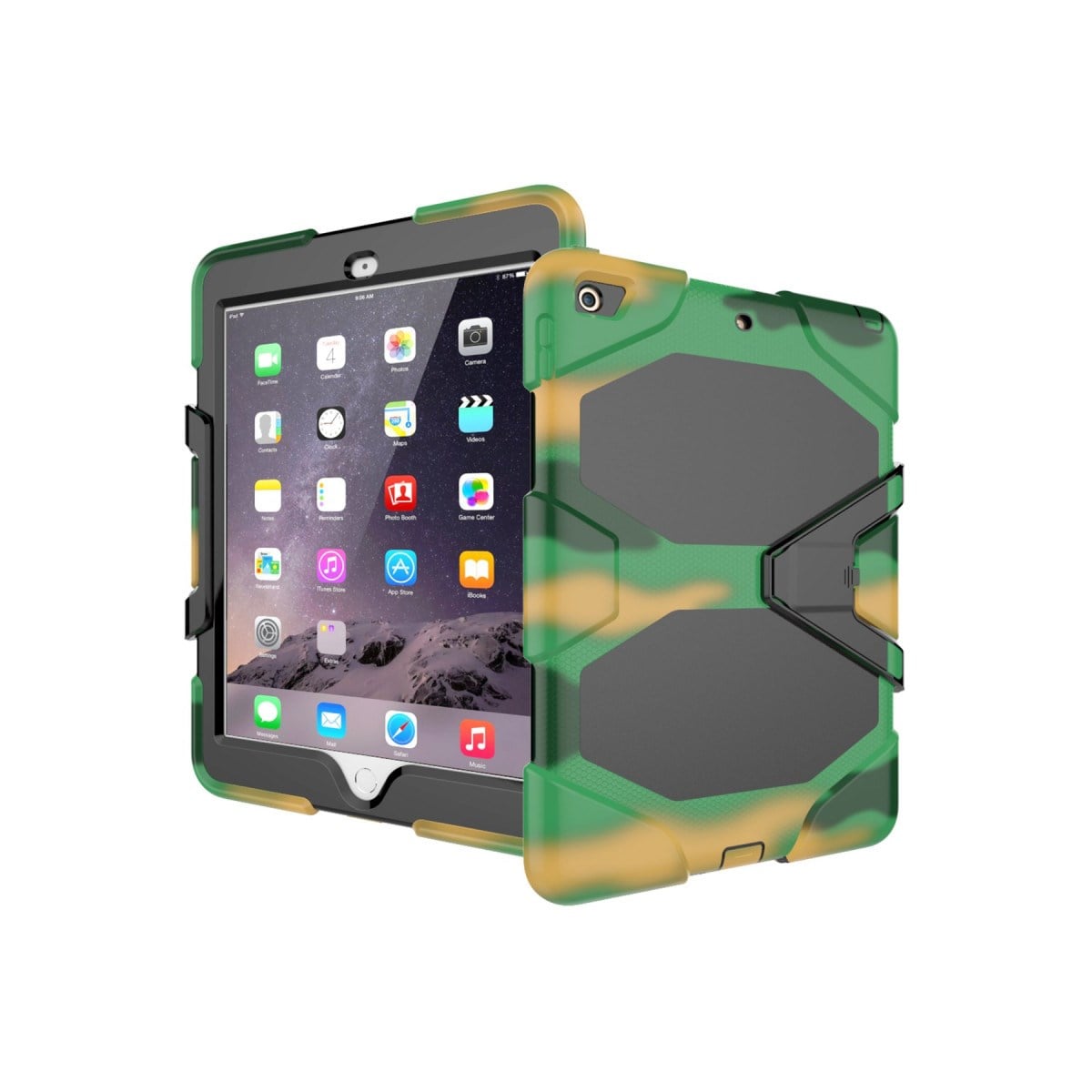 iPad 5 Air 9.7 Kılıf Griffin Tablet Kapak - Kamuflaj