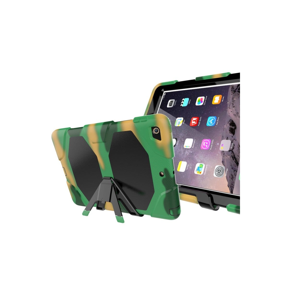 iPad 5 Air 9.7 Kılıf Griffin Tablet Kapak - Kamuflaj