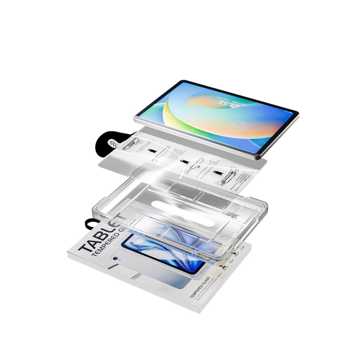 iPad Air 11 (2024) Magic Tablet Cam Ekran Koruyucu - Şeffaf