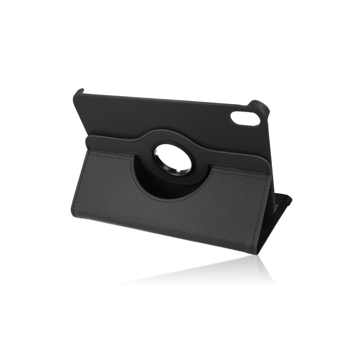 iPad Mini 6 Kılıf 360 Tablet Deri Kılıf - Siyah