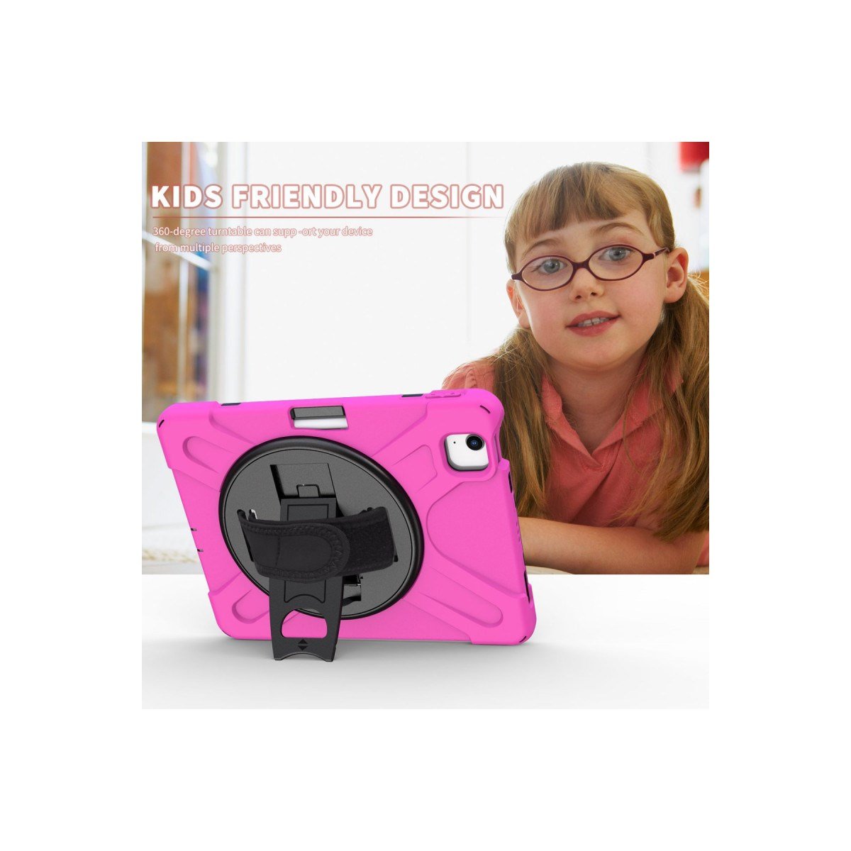 iPad Pro 11 (2020) Kılıf Amazing Tablet Kapak - Pembe