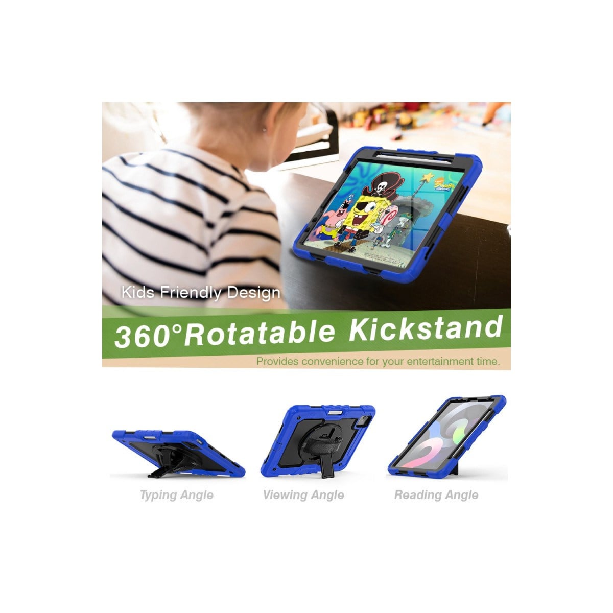 iPad Pro 11 (2020) Kılıf Pars Tablet Kapak - Mavi