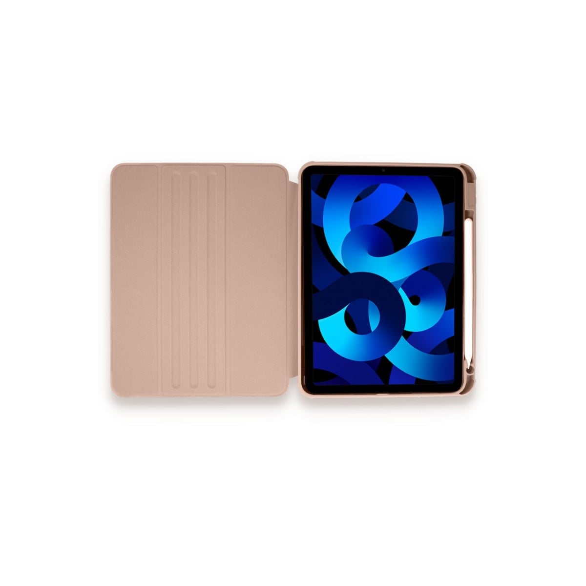 iPad Pro 11 (2021) Kılıf Starling 360 Kalemlikli Tablet Kılıf - Rose Gold