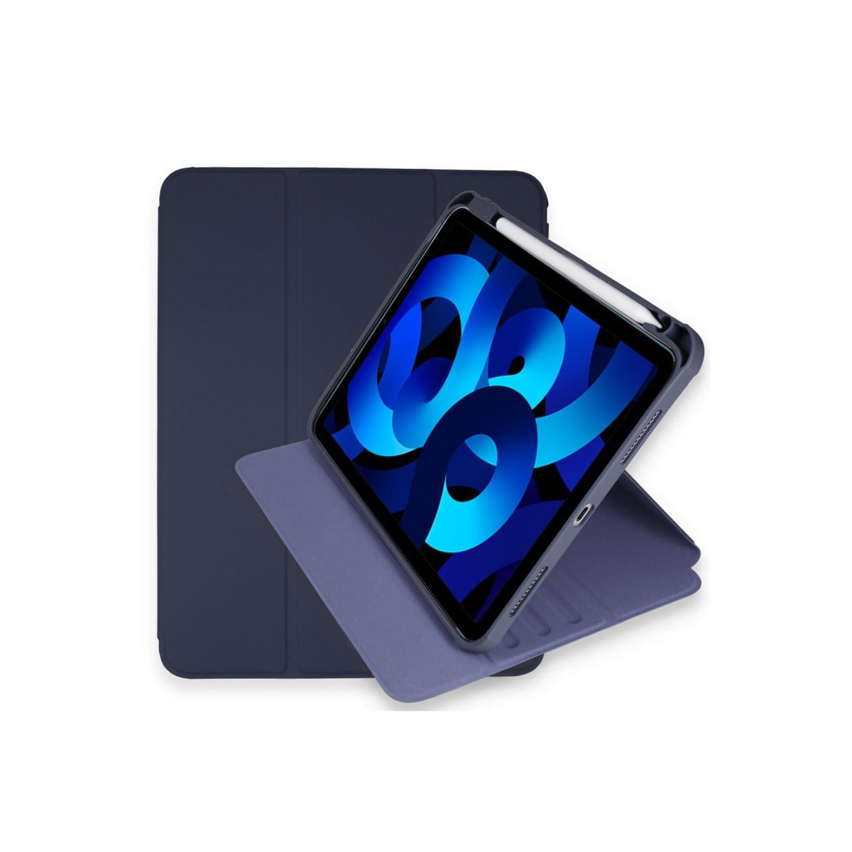 iPad Pro 11 (2021) Kılıf Starling 360 Kalemlikli Tablet Kılıf - Lacivert