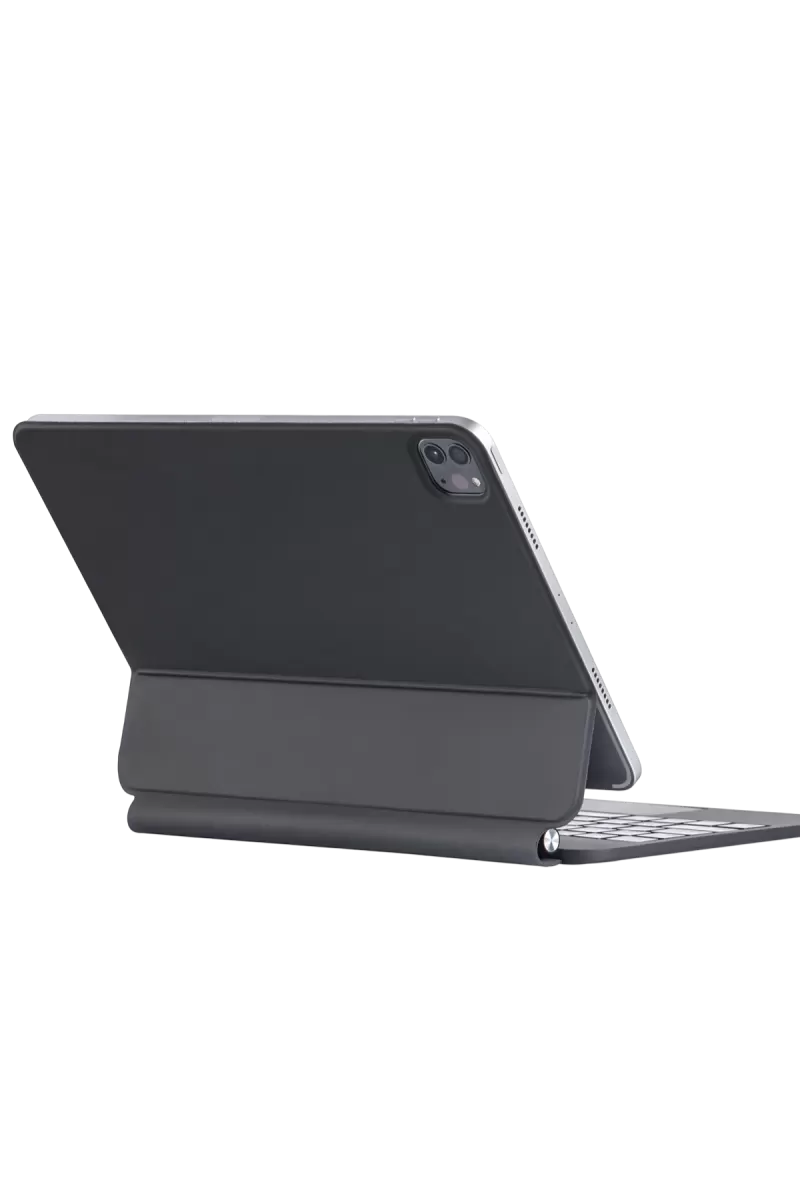 iPad Pro 11 (2022) Kılıf X7 Magic Manyetik Klavyeli Tablet Kılıfı - Siyah