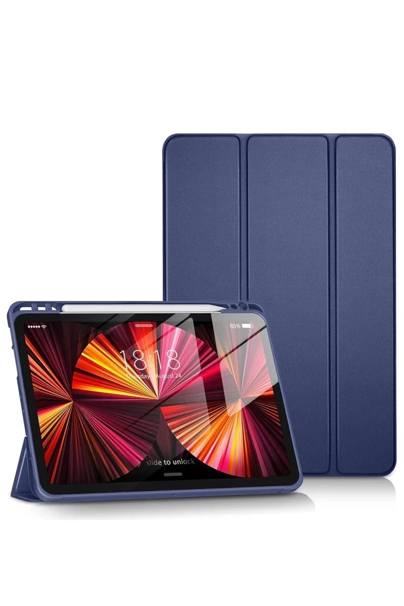 iPad Pro 11 (2024) Kılıf Tablet Smart Kılıf - Lacivert