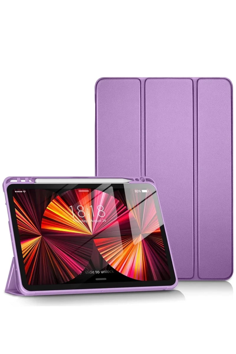 iPad Pro 11 (2024) Kılıf Tablet Smart Kılıf - Lila