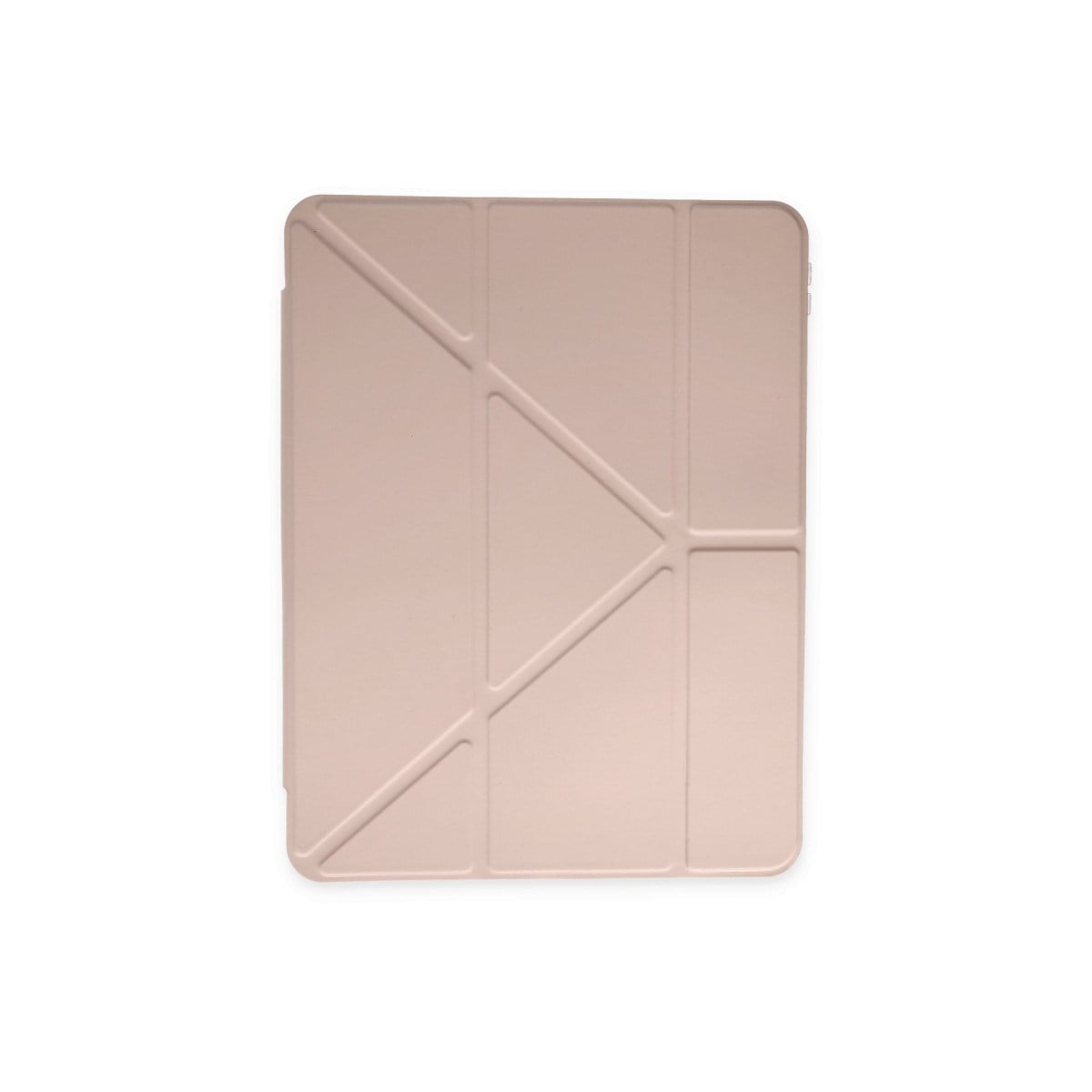 iPad Pro 12.9 (2021) Kılıf Kalemlikli Mars Tablet Kılıfı - Rose Gold