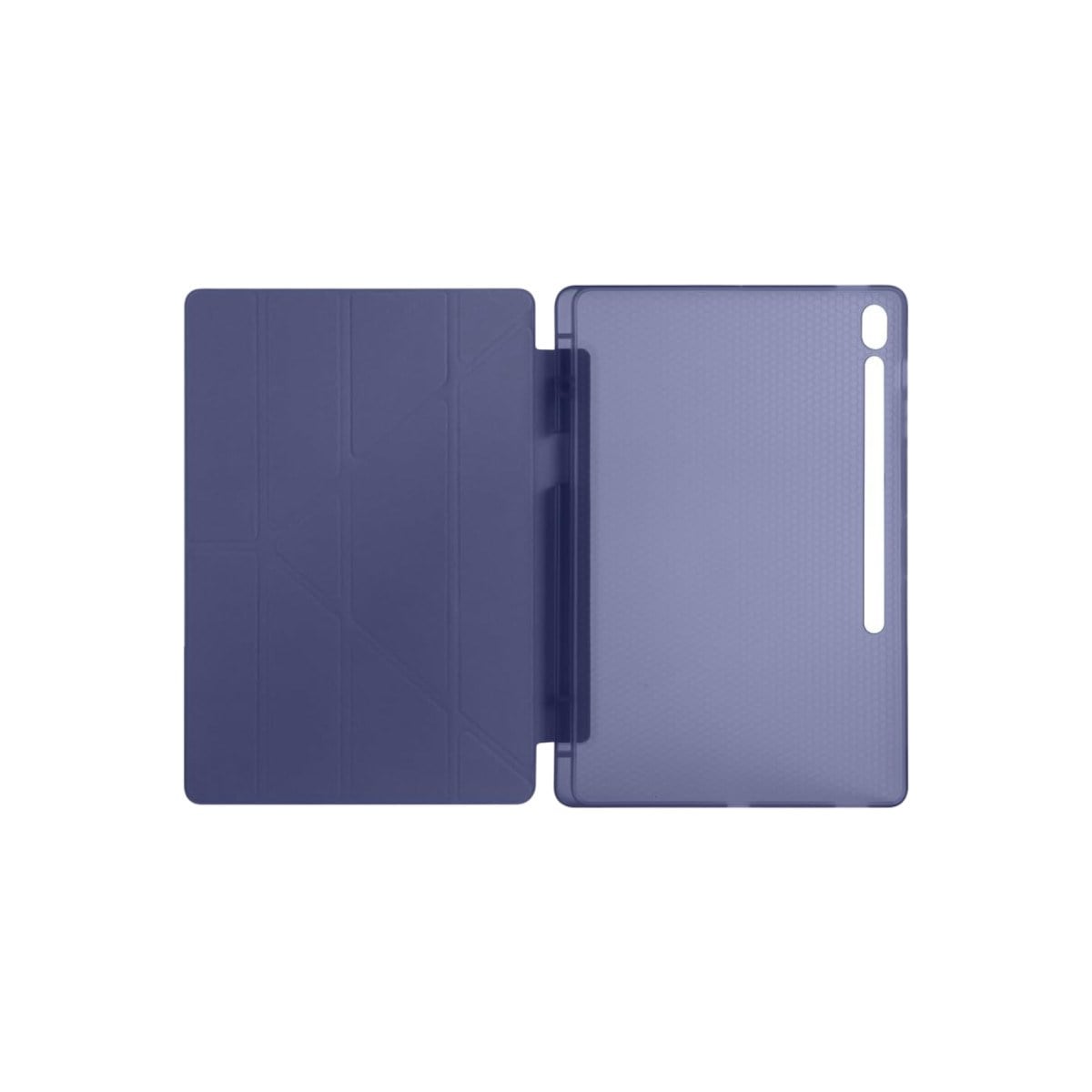 iPad Pro 13 (2024) Kılıf Kalemlikli Hugo Tablet Kılıfı - Lacivert