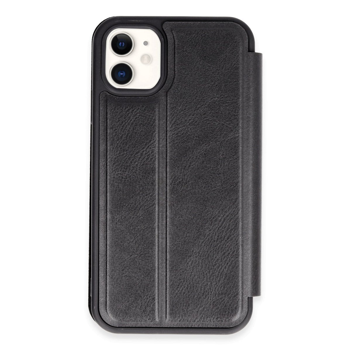 iPhone 11 Kılıf Flip Cover - Siyah