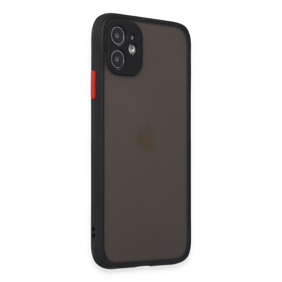 iPhone 11 Kılıf Montreal Silikon Kapak - Siyah