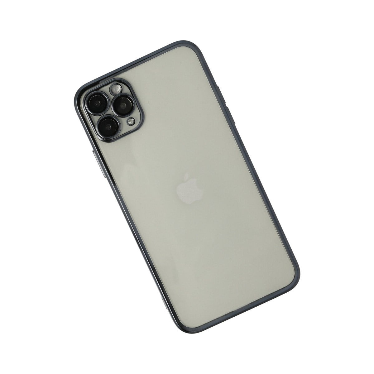 iPhone 11 Pro Max Kılıf Razer Lensli Silikon - Siyah