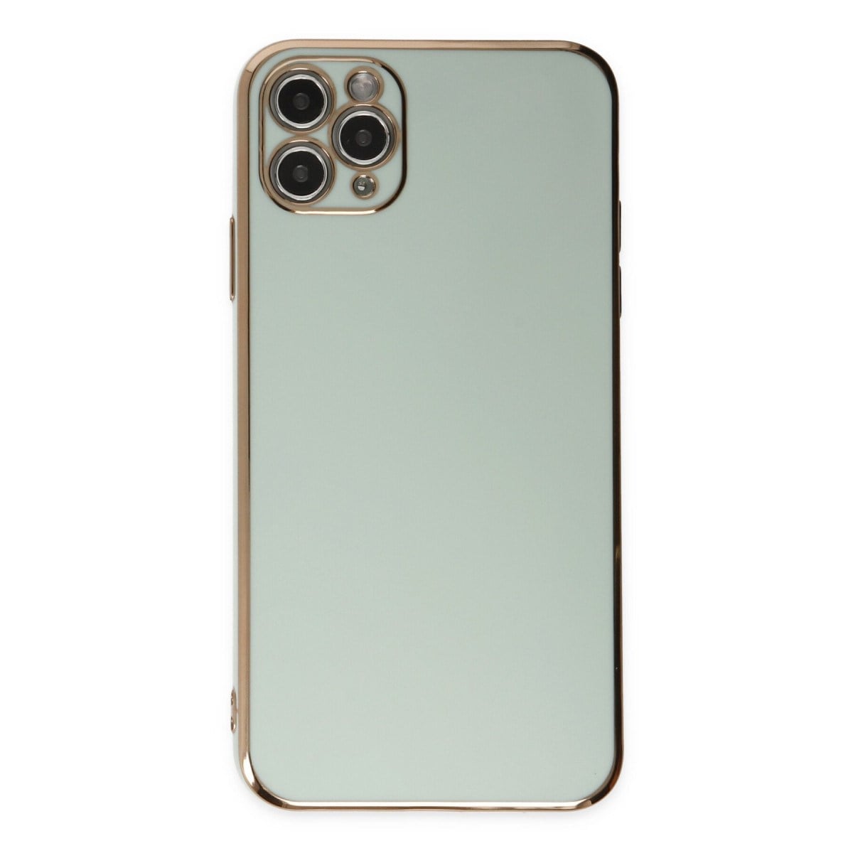 iPhone 11 Pro Max Kılıf Volet Silikon - Açık Yeşil