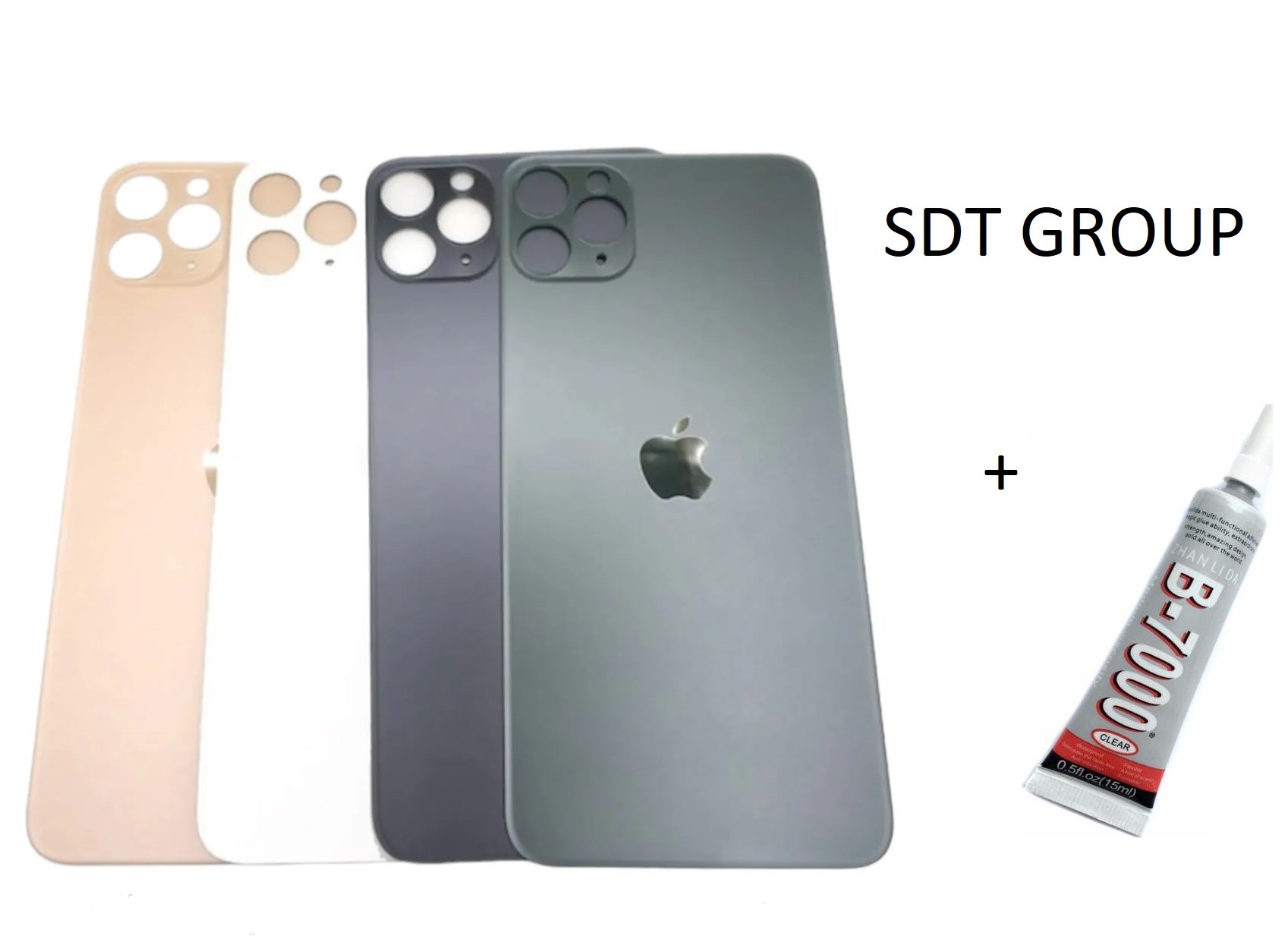 iPhone 11 PRO MAX Uyumlu Arka Batarya Pil Kapağı GÜMÜŞ (B