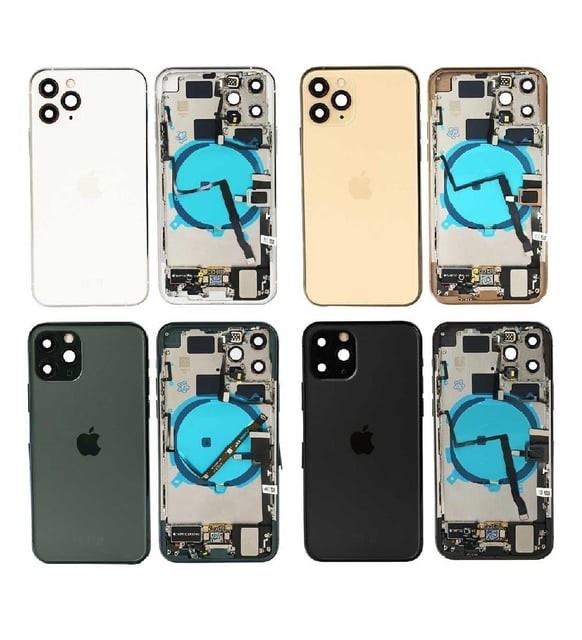 iPhone 11 Pro Uyumlu FULL Dolu Kasa (Beyaz)