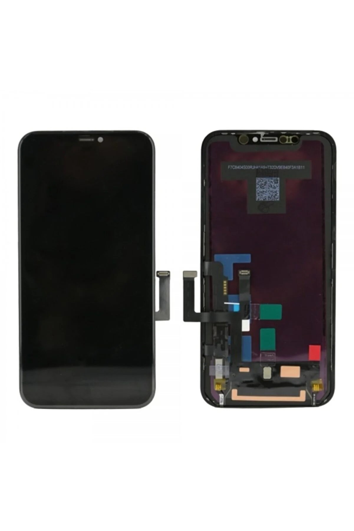 Iphone 11Uyumlu Siyah Çıtalı Lcd Ekran