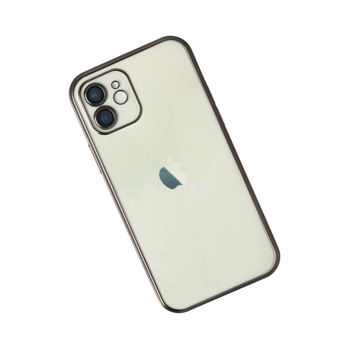 iPhone 12 Kılıf Razer Lensli Silikon - Siyah