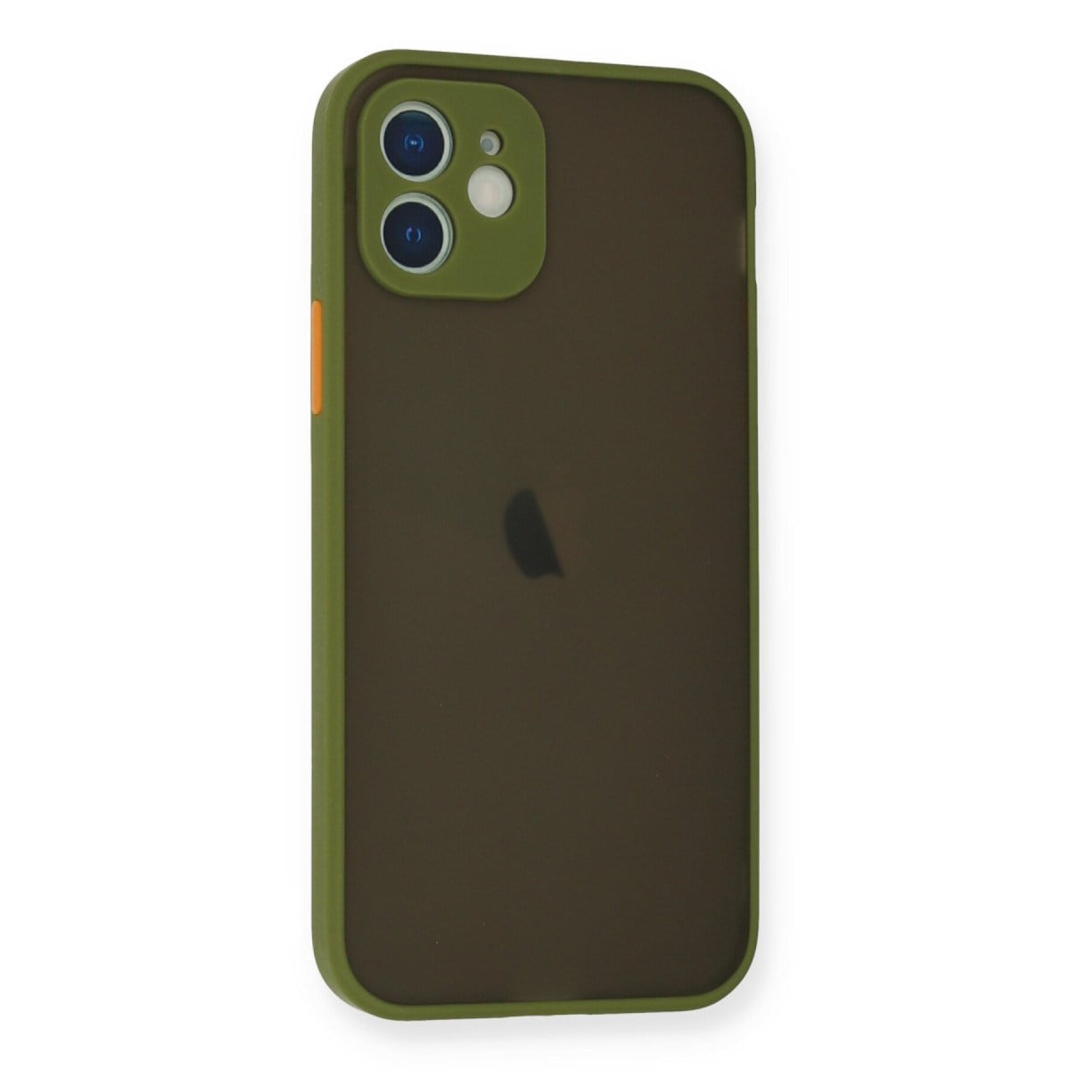 iPhone 12 Mini Kılıf Montreal Silikon Kapak - Açık Yeşil