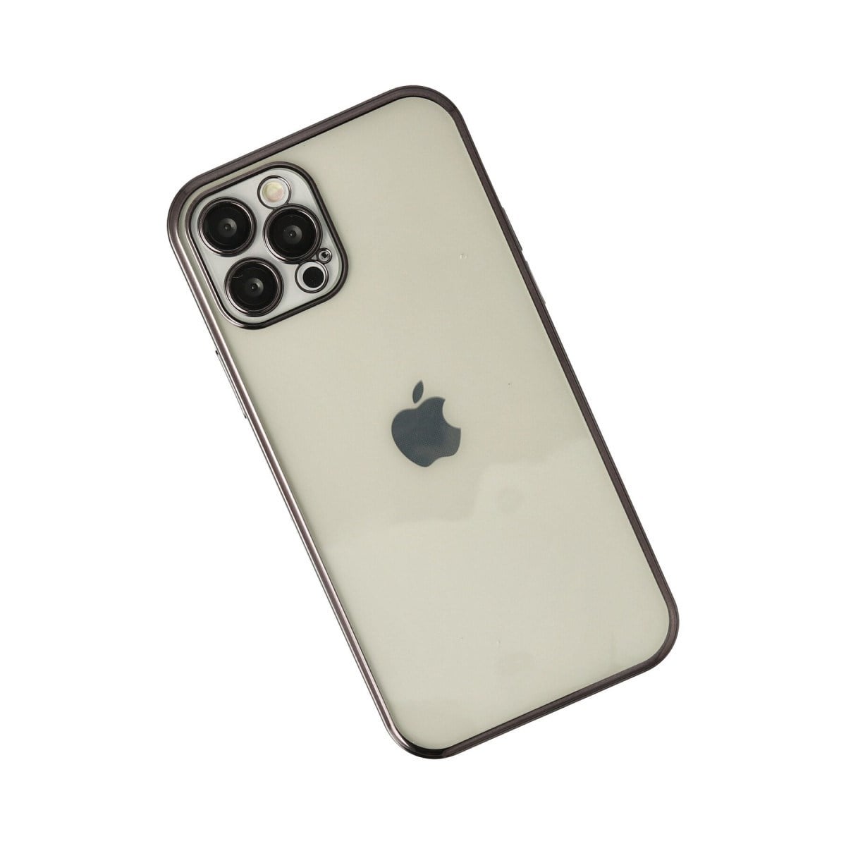 iPhone 12 Pro Kılıf Razer Lensli Silikon - Siyah