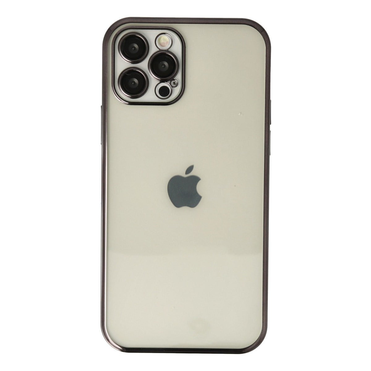 iPhone 12 Pro Max Kılıf Razer Lensli Silikon - Siyah