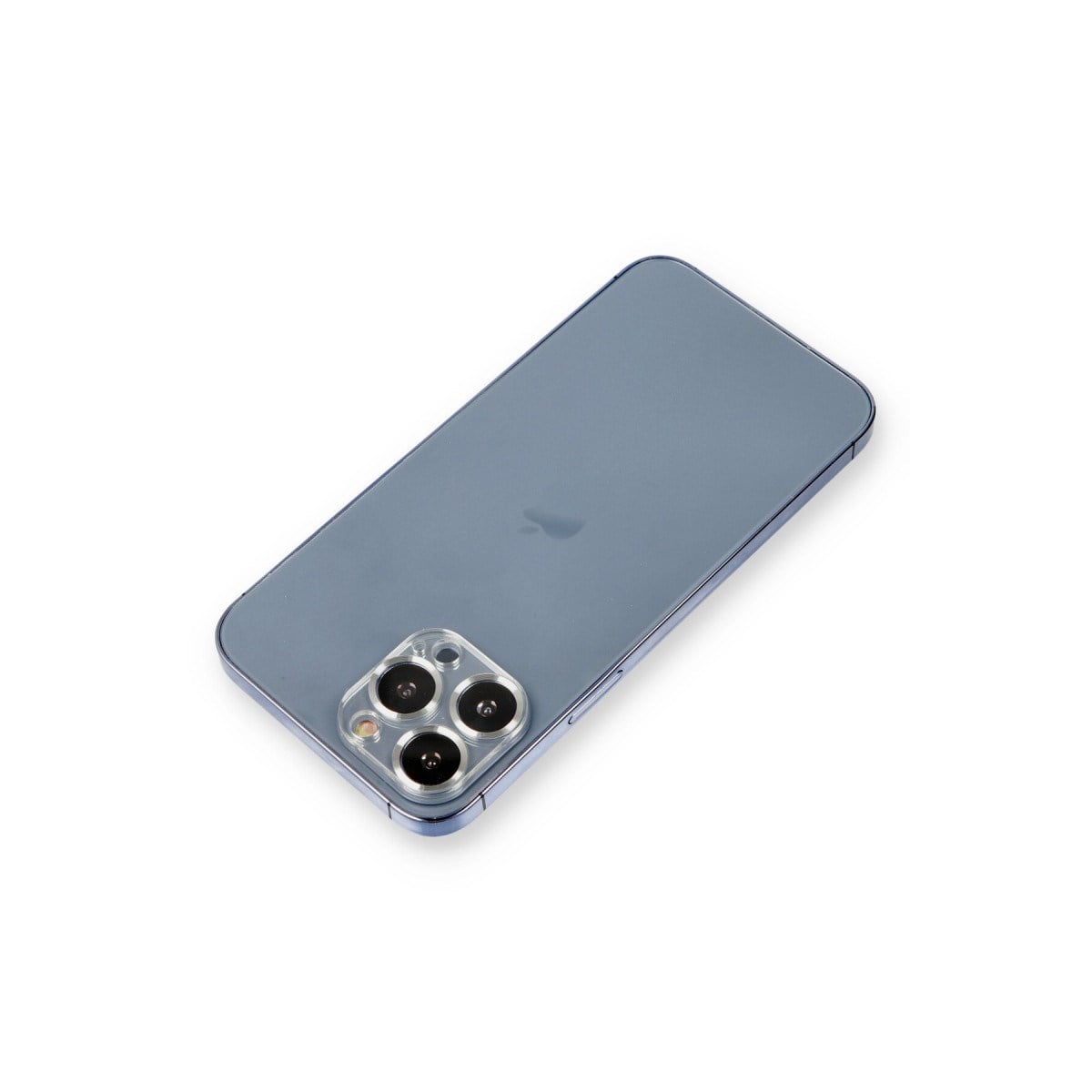 iPhone 12 Pro Metal Kamera Lens Koruma Cam - Gümüş
