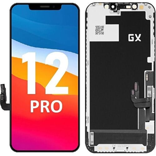 iPhone 12 Uyumlu - 12 Pro Ekran Dokunmatik (Gx OLED)