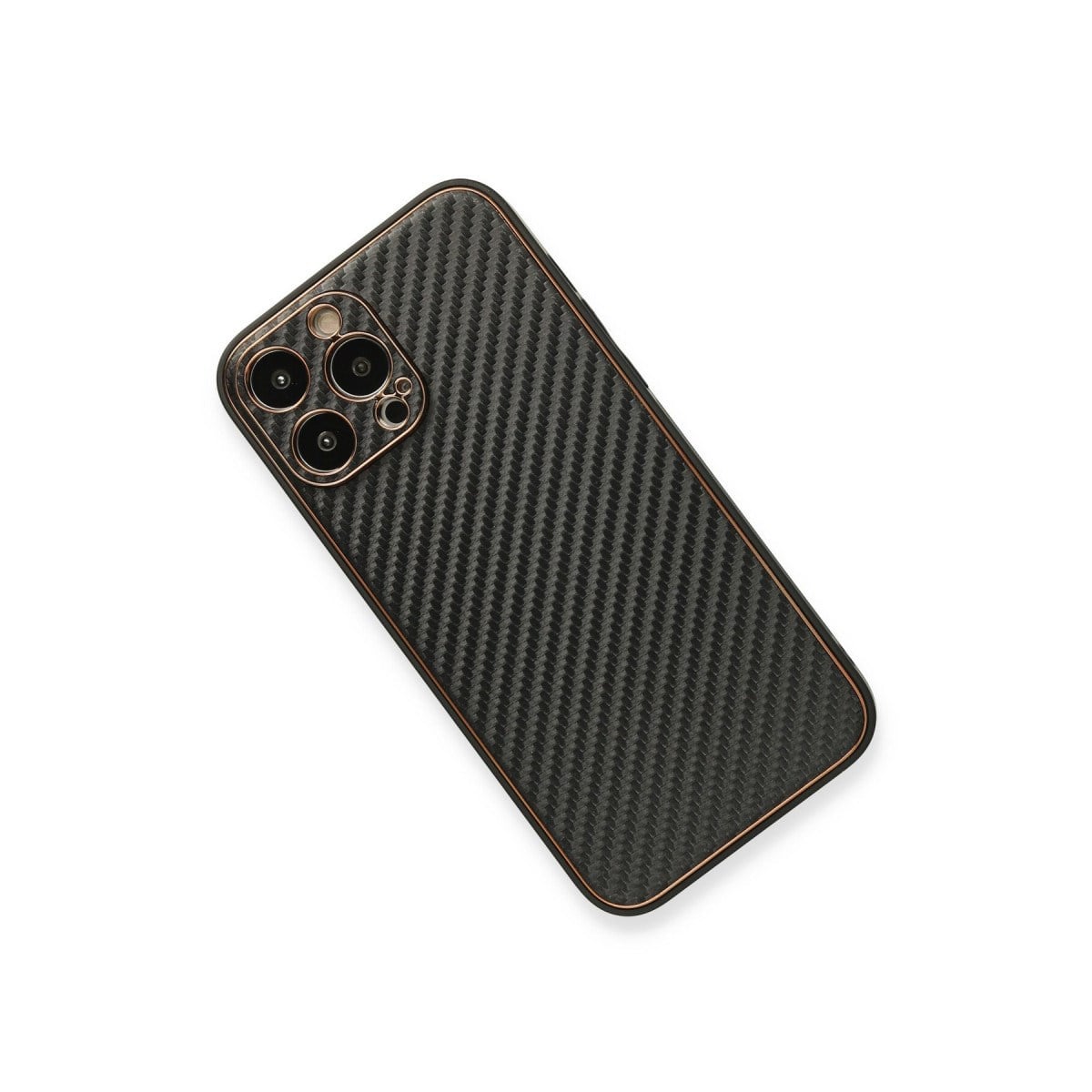iPhone 13 Pro Kılıf Coco Karbon Silikon - Siyah