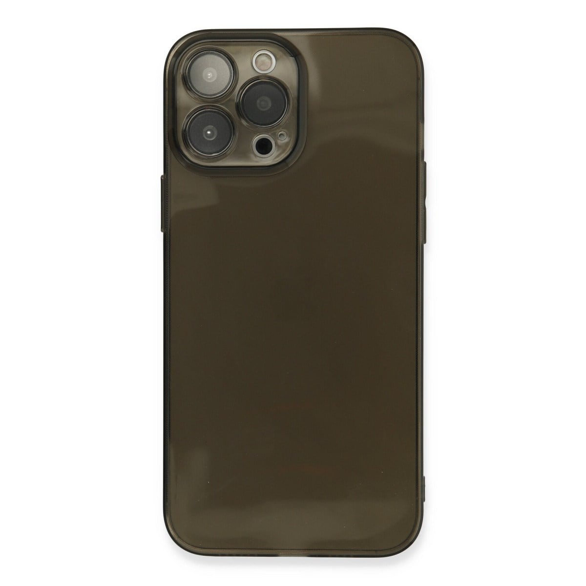 iPhone 13 Pro Kılıf Fly Lens Silikon - Siyah