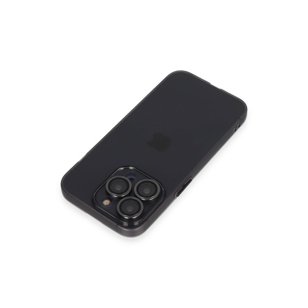 iPhone 13 Pro Kılıf Luko Lens Silikon - Siyah
