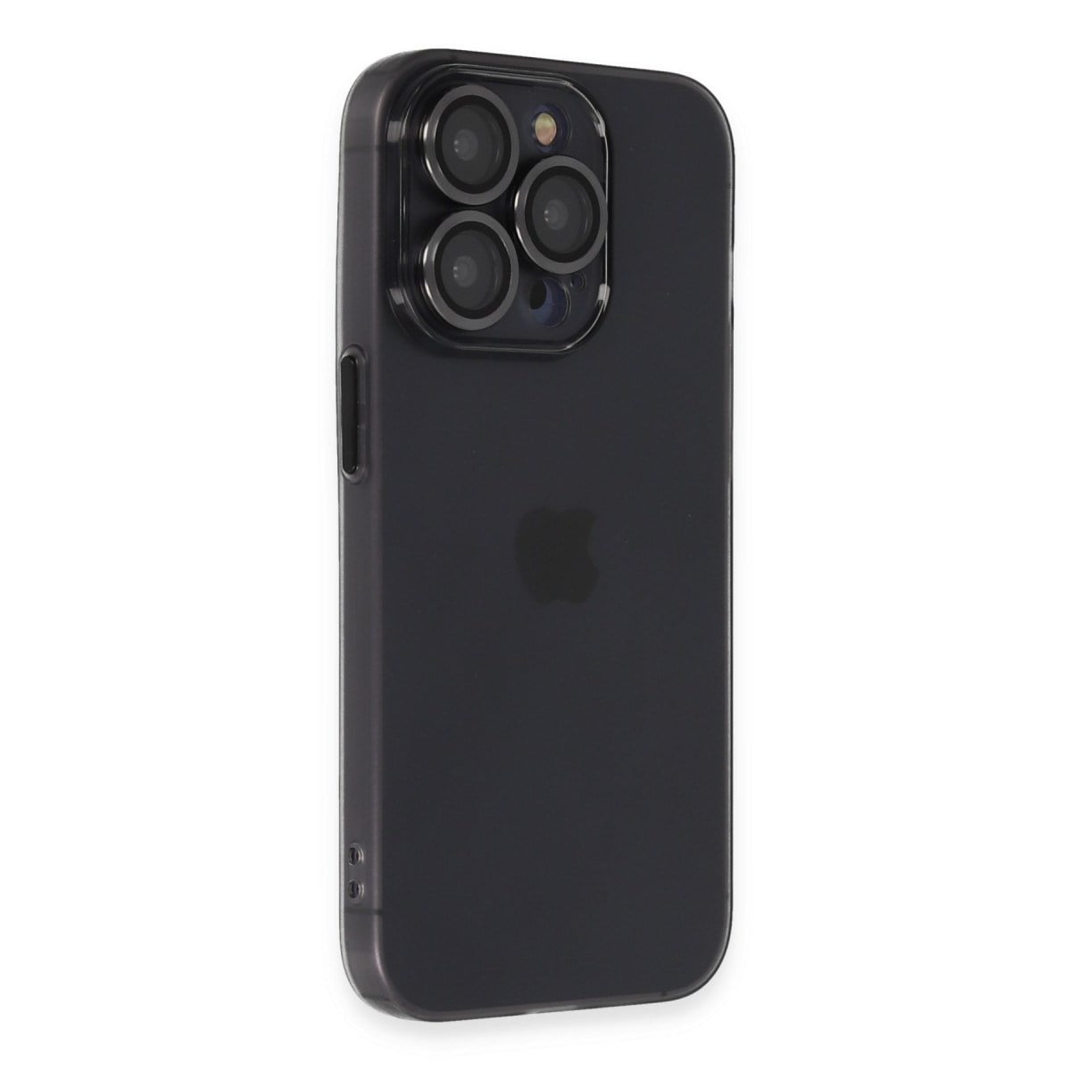 iPhone 13 Pro Kılıf Luko Lens Silikon - Siyah