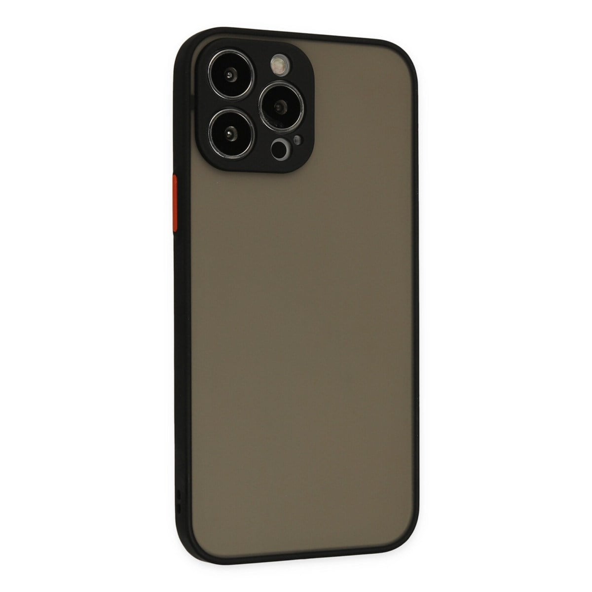 iPhone 13 Pro Kılıf Montreal Silikon Kapak - Siyah