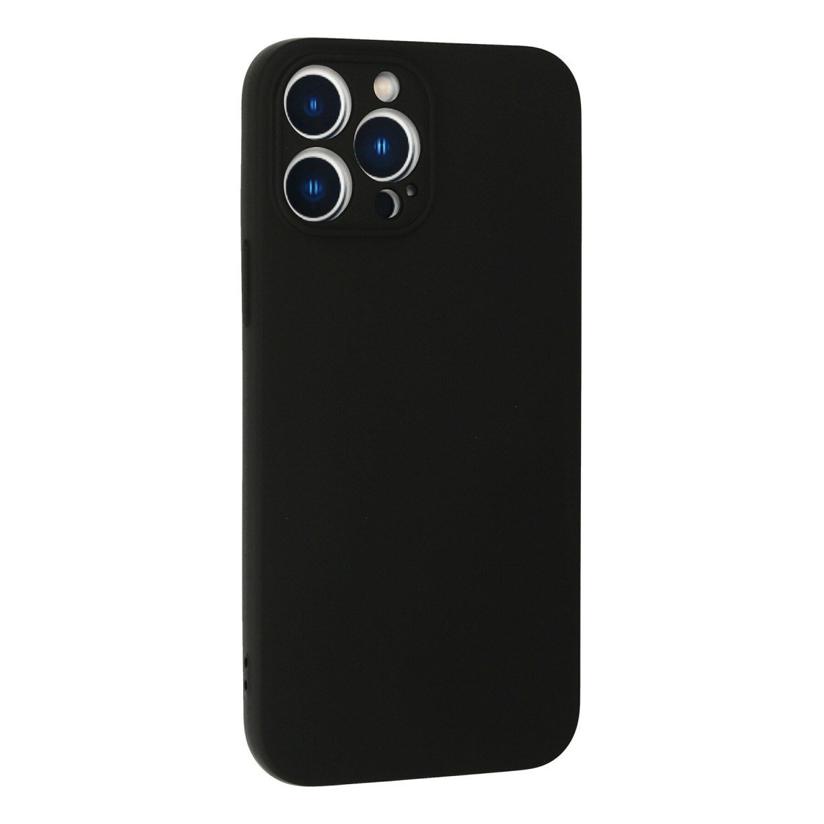 iPhone 13 Pro Kılıf Nano içi Kadife Silikon - Siyah