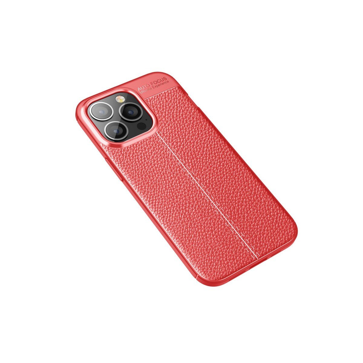 iPhone 13 Pro Max Kılıf Auto Focus Kapak - Kırmızı