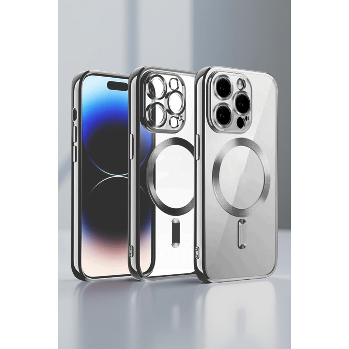 iPhone 13 Pro Max Kılıf Kross Magneticsafe Kapak - Kırmızı