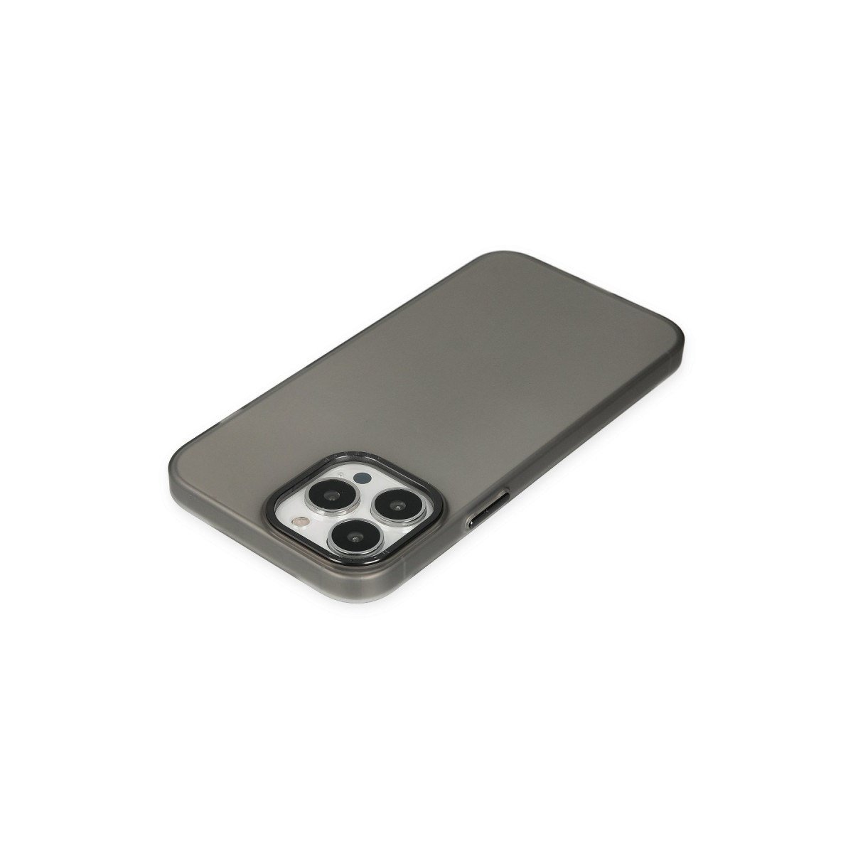iPhone 13 Pro Max Kılıf Modos Metal Kapak - Siyah