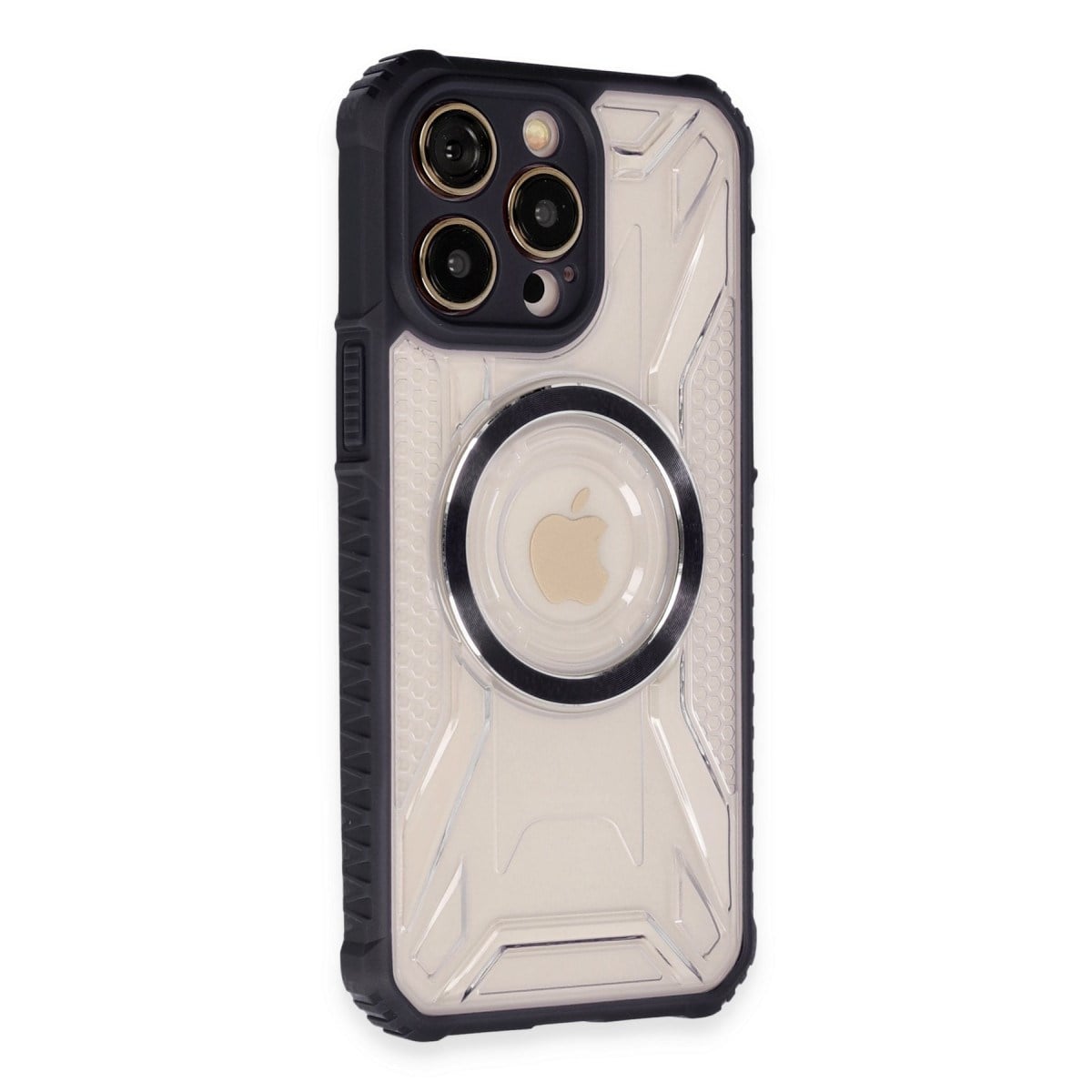 iPhone 13 Pro Max Kılıf Prag Magneticsafe Kapak - Siyah