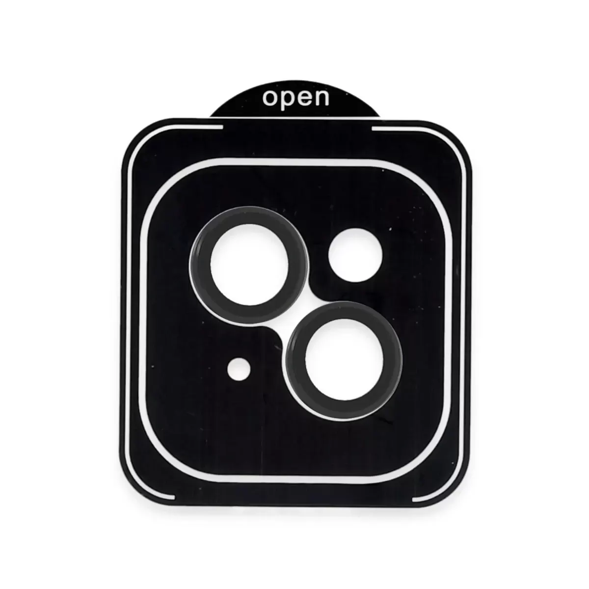 iPhone 13 PVD Metal Kamera Lens - Siyah