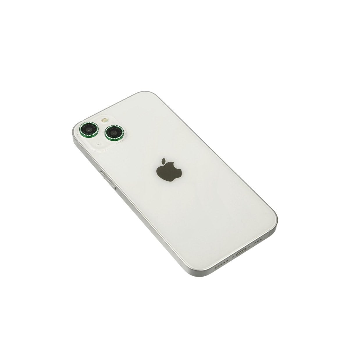 iPhone 14 Diamond Kamera Lens - Yeşil