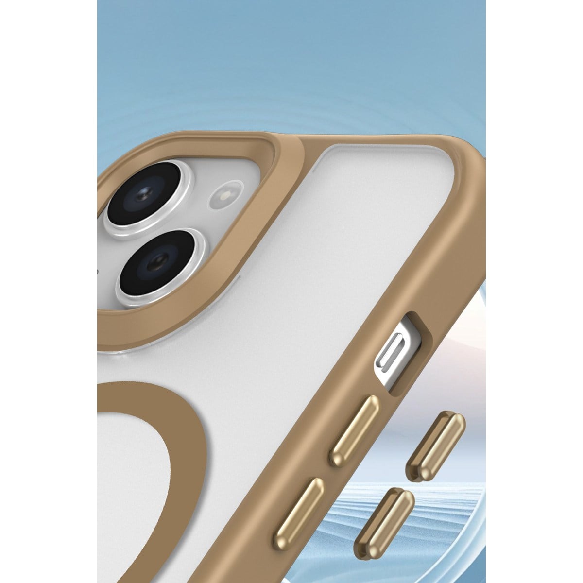 iPhone 14 Kılıf Enka Magsafe Silikon Kılıf - Siyah