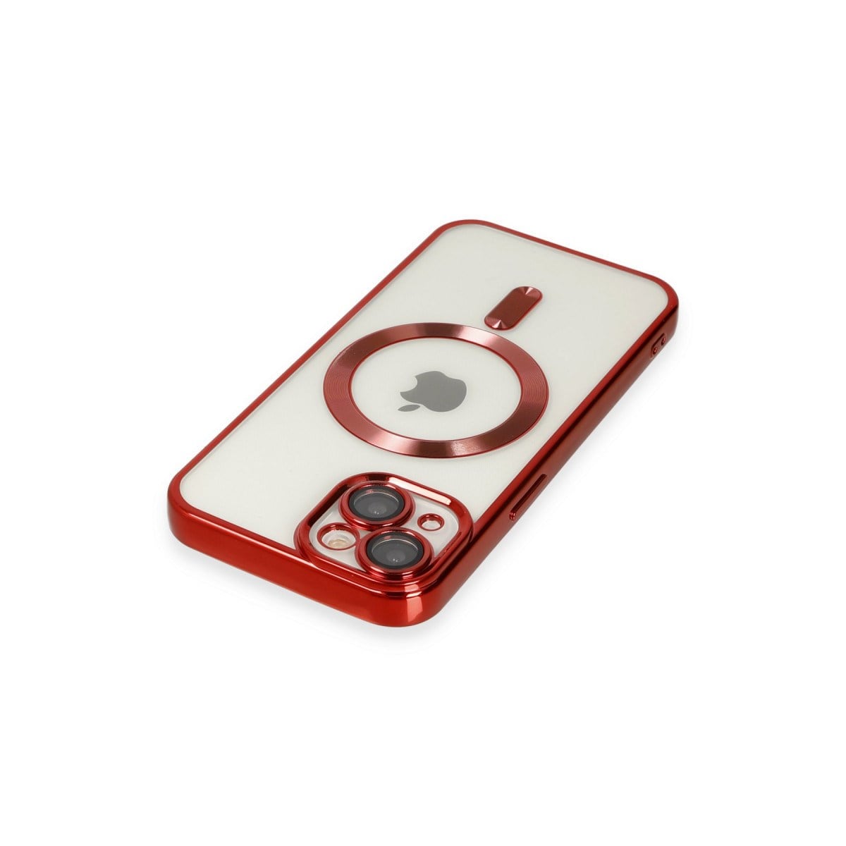 iPhone 14 Kılıf Kross Magneticsafe Kapak - Kırmızı