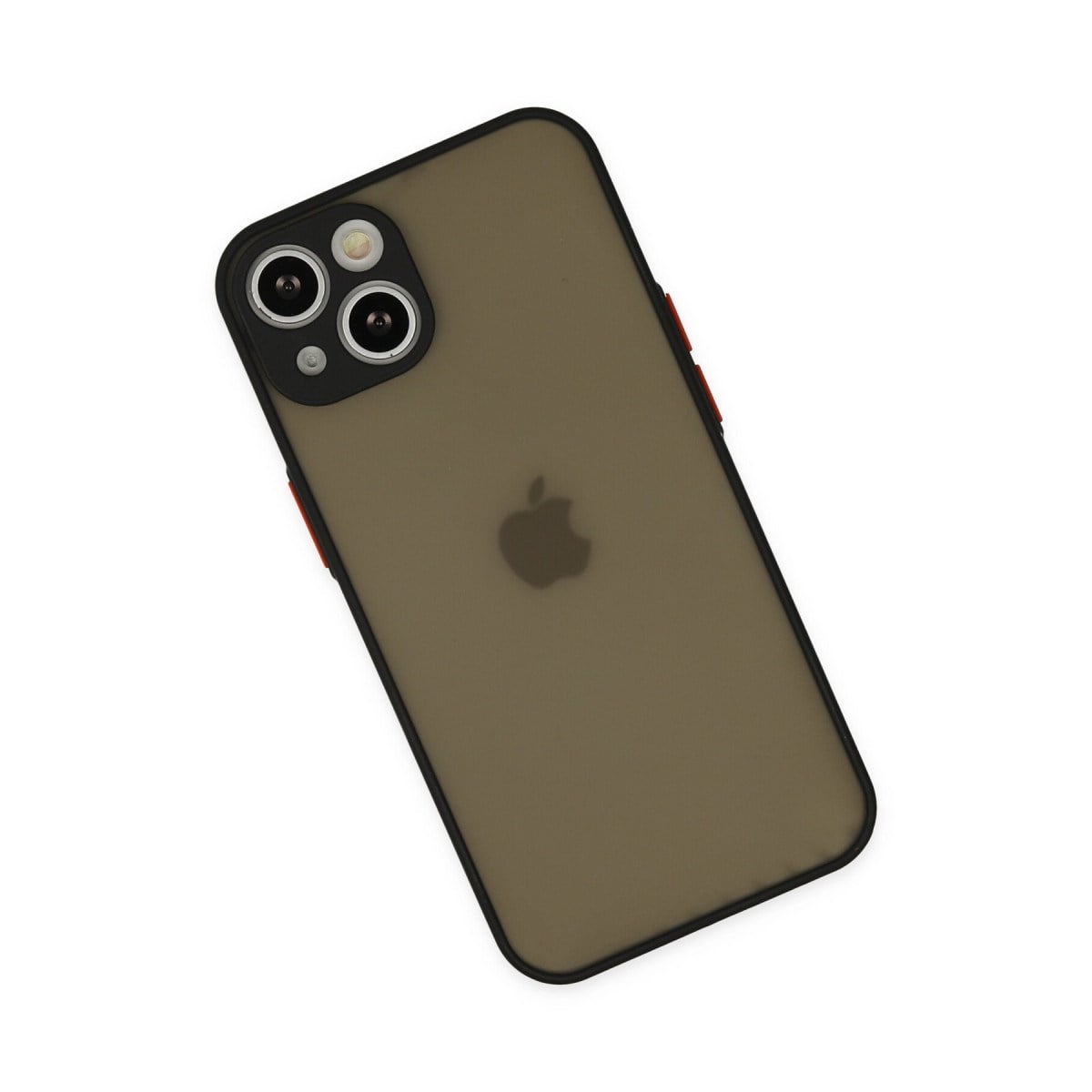 iPhone 14 Kılıf Montreal Silikon Kapak - Siyah