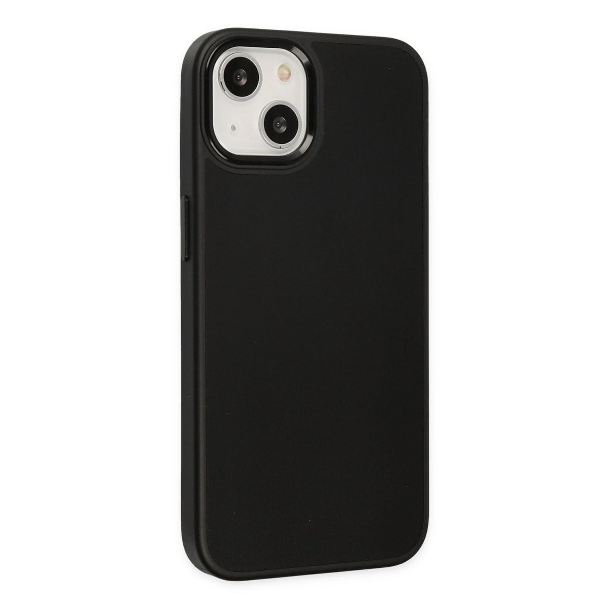 iPhone 14 Plus Kılıf Asya Deri Silikon - Siyah
