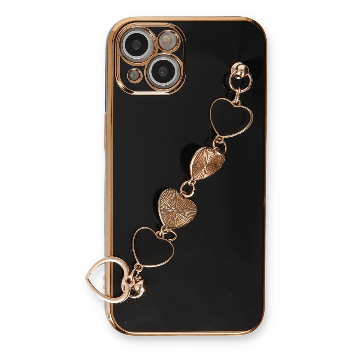 iPhone 14 Plus Kılıf Esila Silikon - Siyah