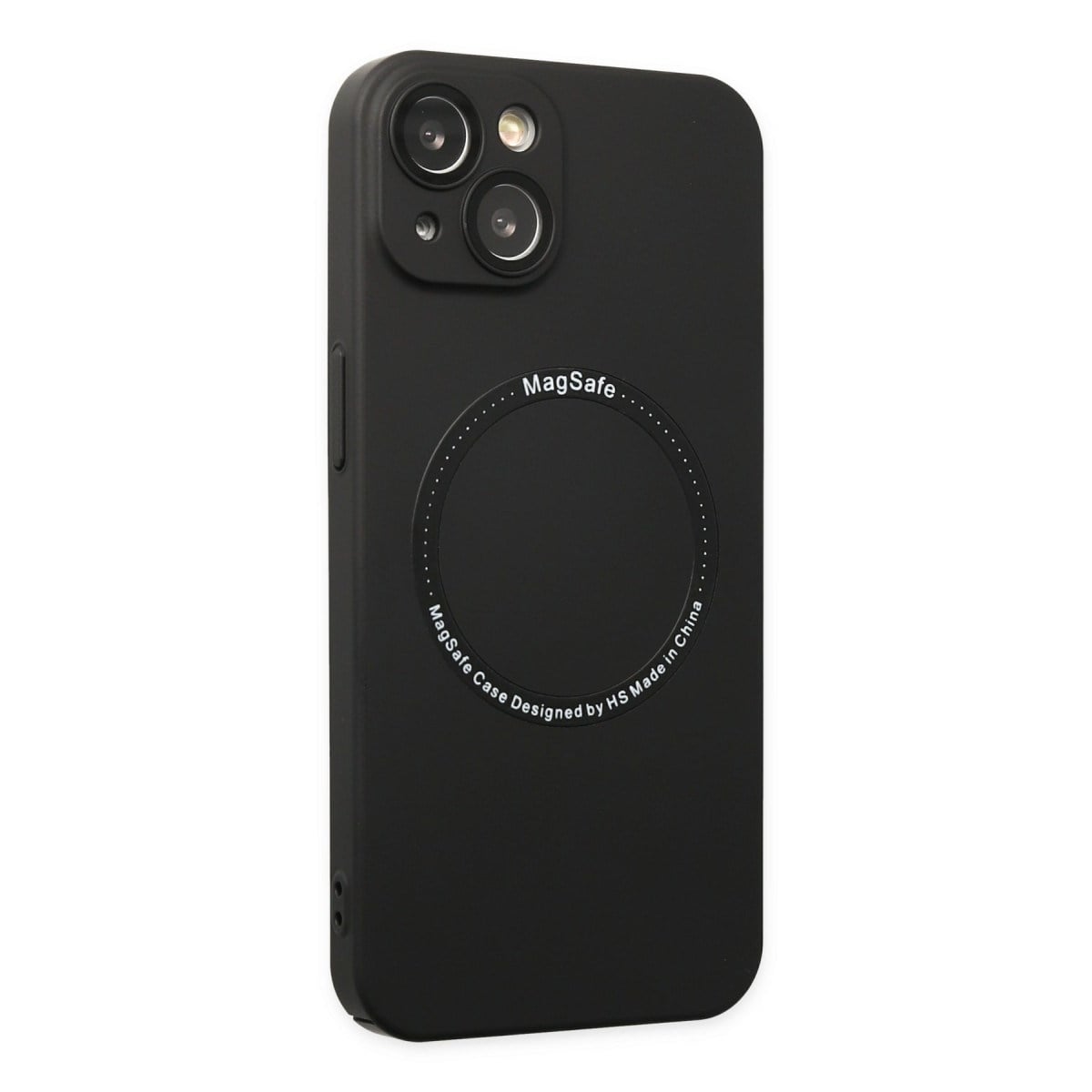 iPhone 14 Plus Kılıf Jack Magneticsafe Lens Silikon - Siyah