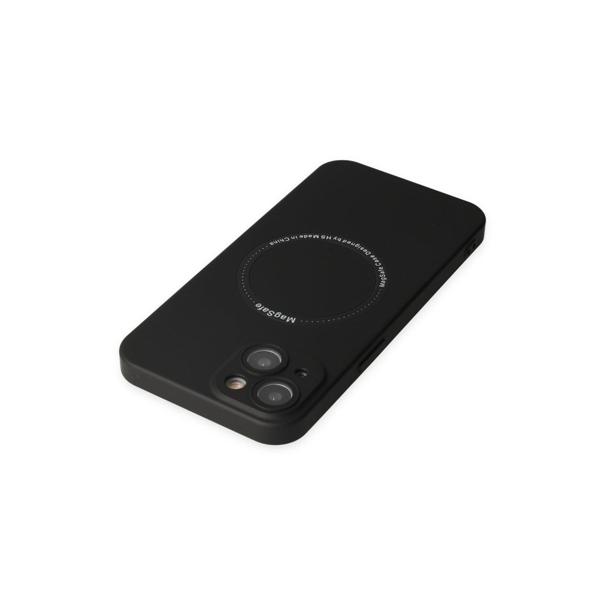 iPhone 14 Plus Kılıf Jack Magneticsafe Lens Silikon - Siyah