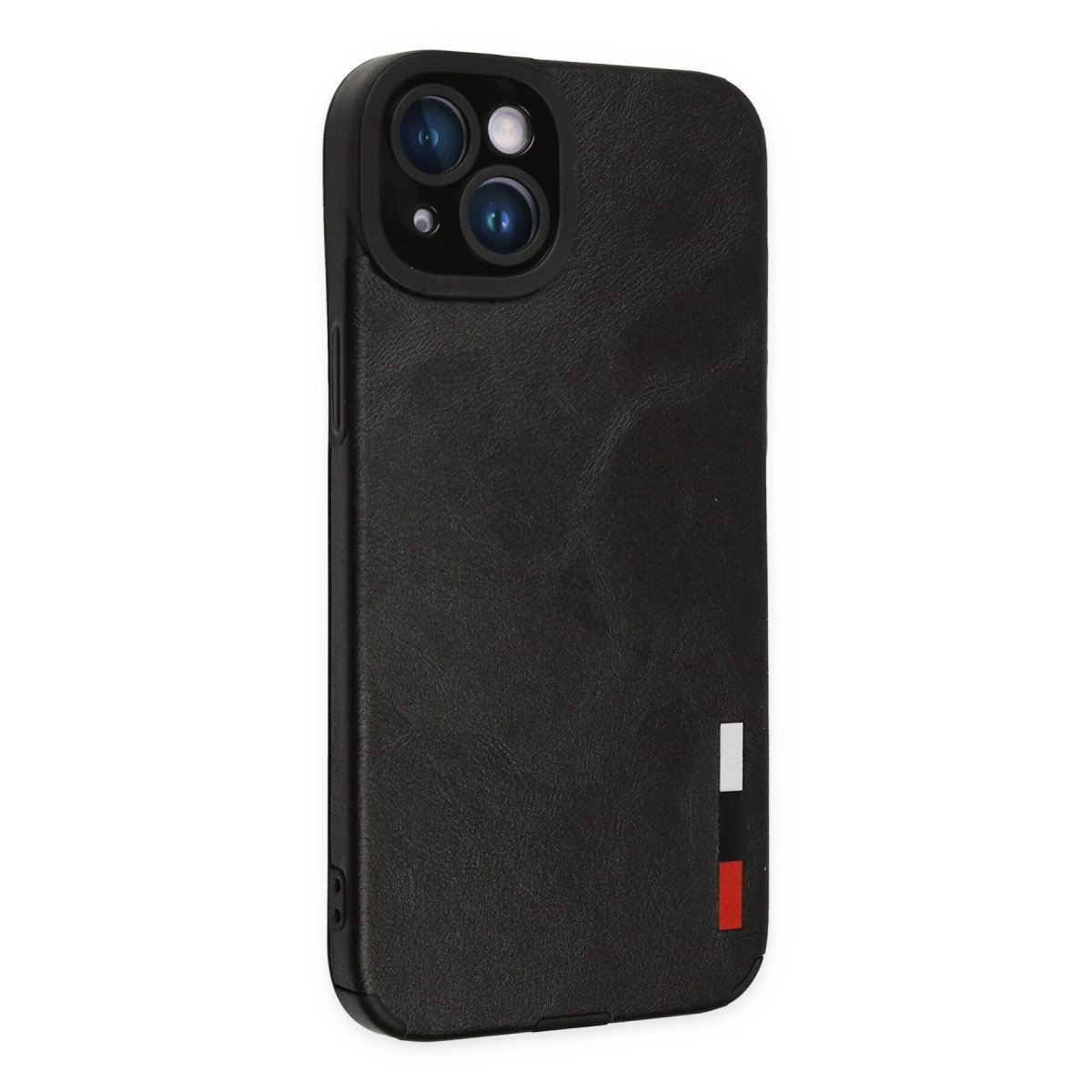 iPhone 14 Plus Kılıf Loop Deri Silikon - Siyah