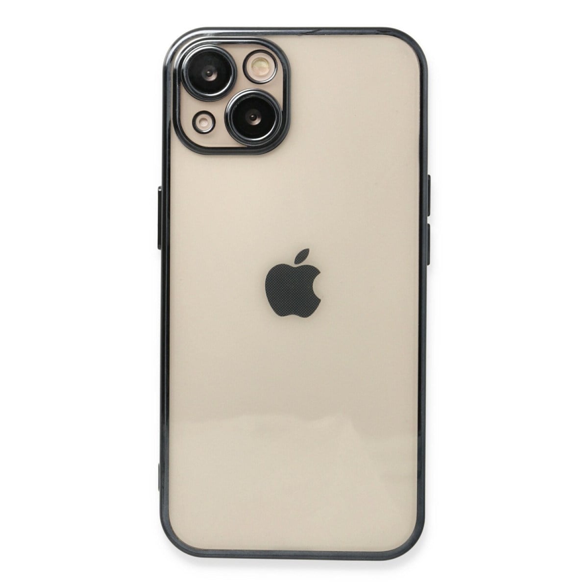 iPhone 14 Plus Kılıf Razer Lensli Silikon - Siyah