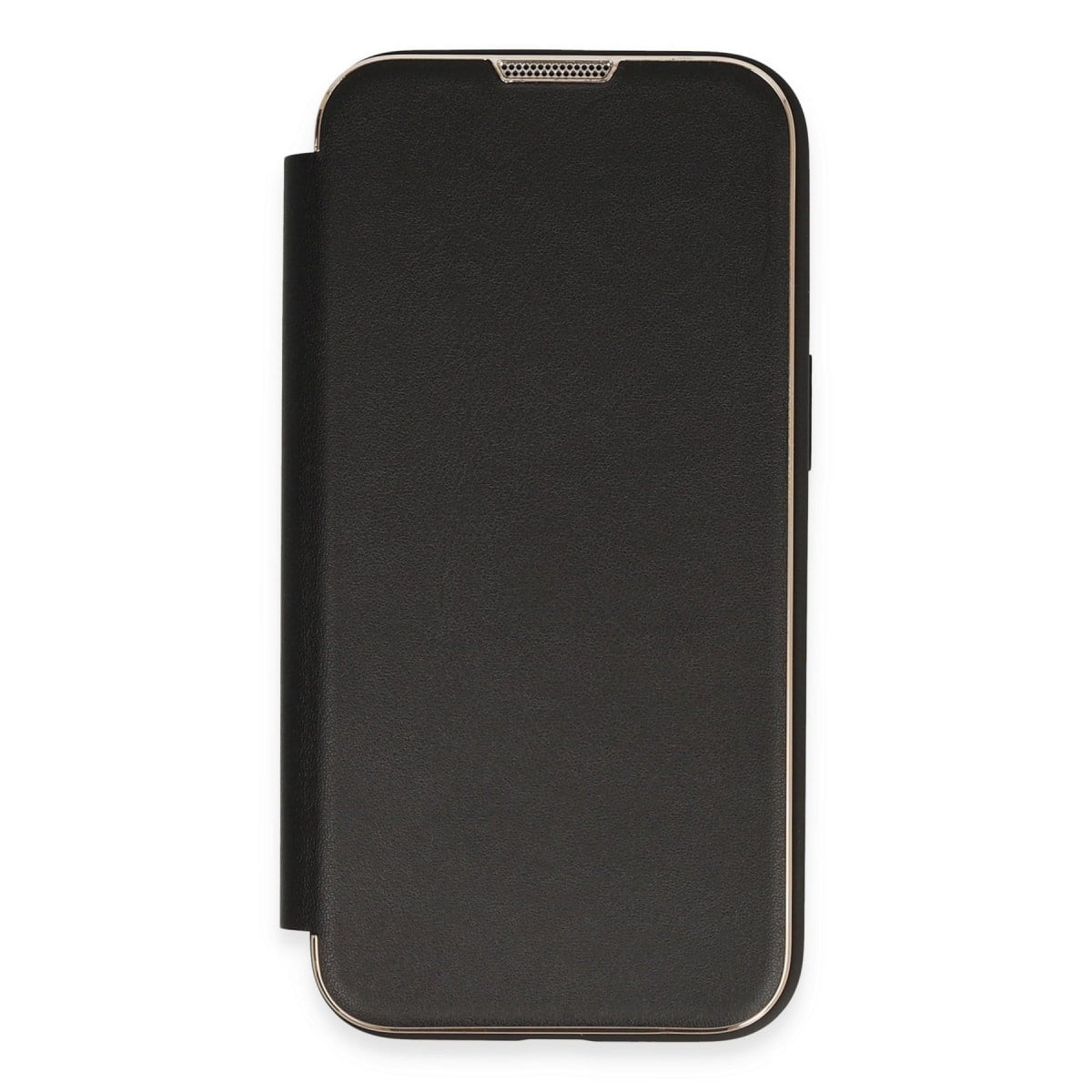 iPhone 14 Pro Kılıf Dolpin Kapaklı - Siyah