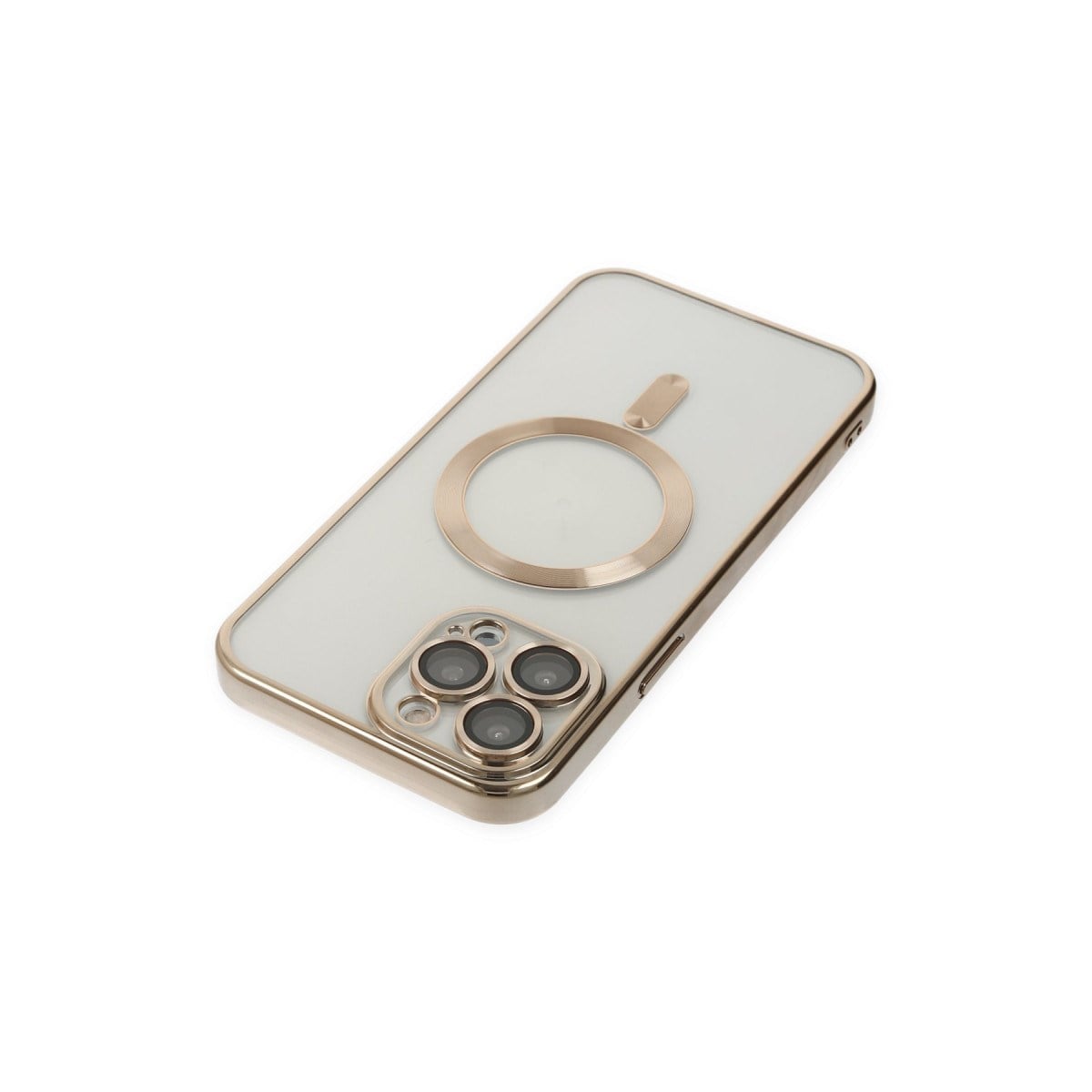 iPhone 14 Pro Kılıf Kross Magneticsafe Kapak - Gold