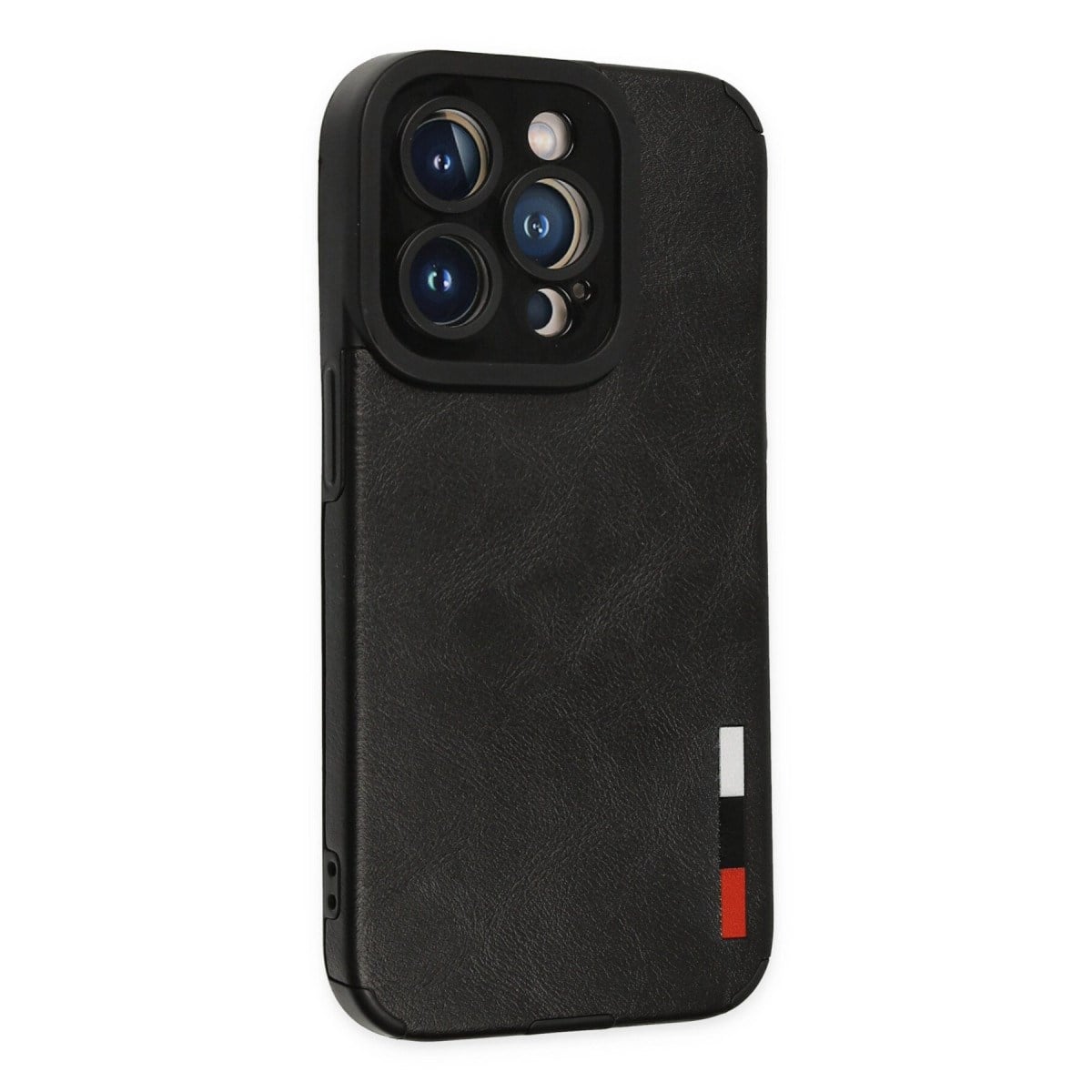iPhone 14 Pro Kılıf Loop Deri Silikon - Siyah